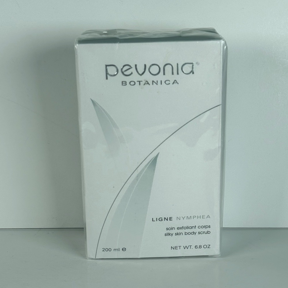 Pevonia Botanica Ligne Nymphea Silky Skin Body Scrub 6.8 Oz 200 Ml New Sealed